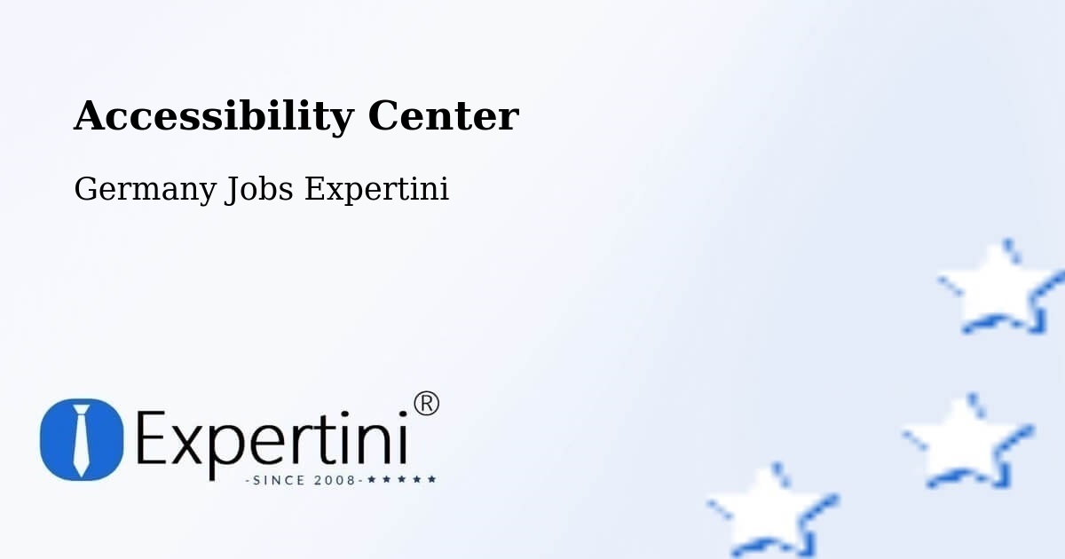 Accessibility Statement – Bensheim - Germany Jobs Expertini