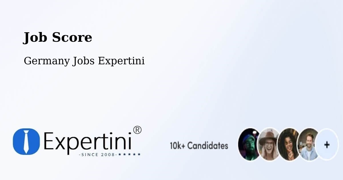 Job Score & Job Description Score Tool – Bensheim - Germany Jobs Expertini